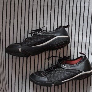 COPY - Rockport black Leather Upper mesh Lace Up Athletic Shoes washable size 7…